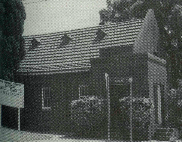 Archival photograph of Concord East Uniting Church